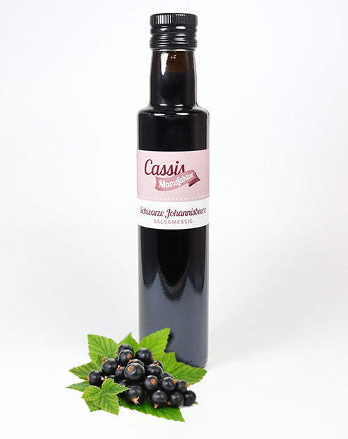 Schwarze Johannisbeere, Balsamessig