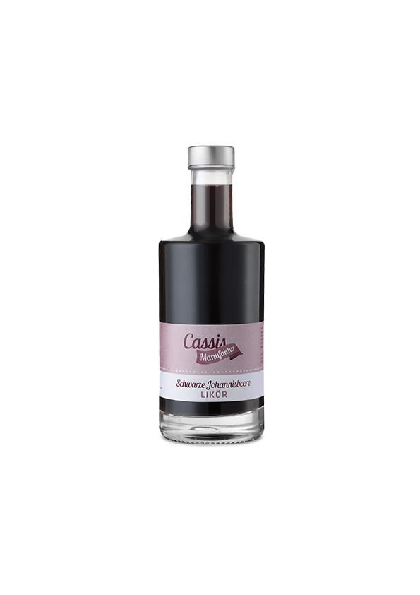 Schwarzer Johannisbeerlikör 20% vol. 0,5Liter