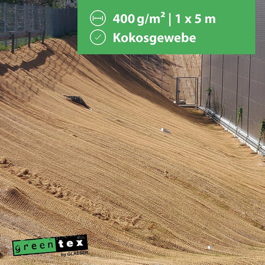 Kokosgewebe| Böschungsmatte | Ufermatte | Erosionsschutzmatte
