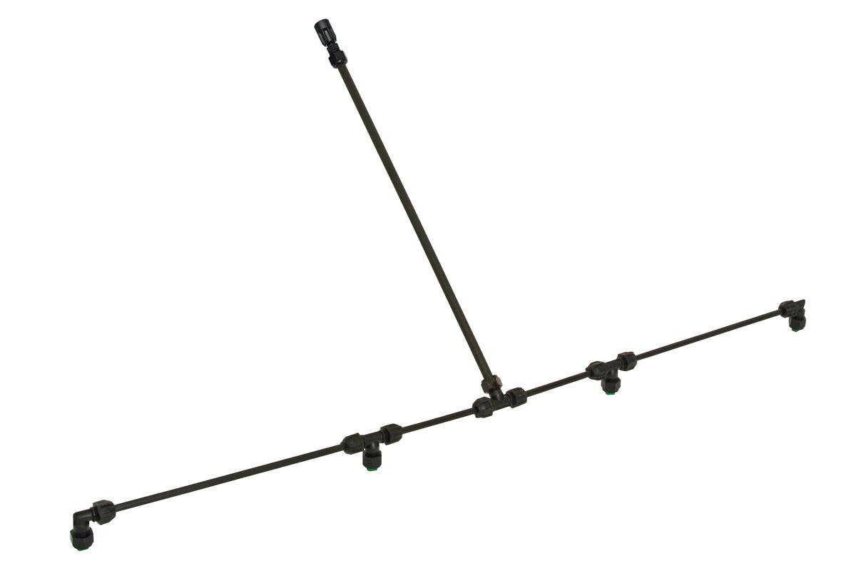 Birchmeier Sprühbalken Kunststoff, max. 4 bar, steckbar, 4 Düsen (grün)