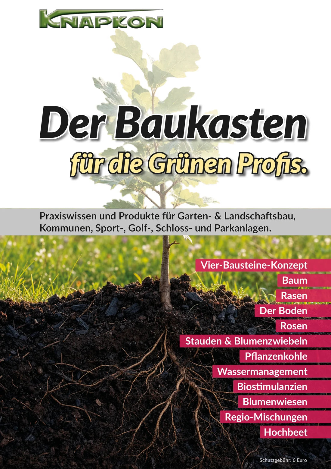Titelseite Der Baukasten für Grüne Profis 2026