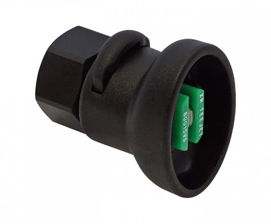 Birchmeier Flachstrahldüse G1/4"i, XR 80015 VS, Viton (grün)