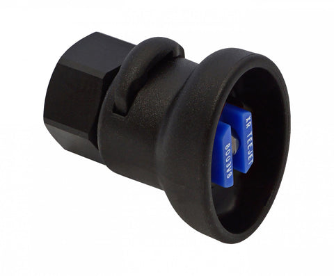 Birchmeier Flachstrahldüse G1/4"i, XR 8003 VS, Viton (blau)