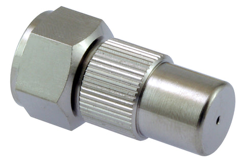 Birchmeier Regulierdüse 1.3 mm, G1/4“ Messing vernickelt