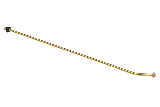 Birchmeier Sprührohr 60 cm gebogen, mit beweglichem Nippel, beidseitig G1/4"