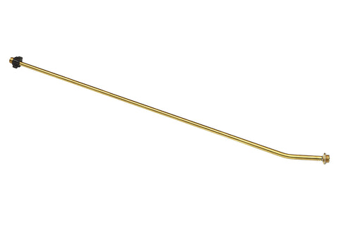 Birchmeier Sprührohr 60 cm gebogen, mit beweglichem Nippel, beidseitig G1/4"