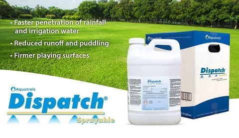 Dispatch sprayable Aquatrols