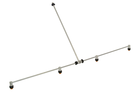 Birchmeier Sprühbalken Aluminium, schraubbar, 4 Düsen (orange) für REC+REB