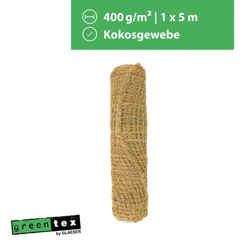 Kokosgewebe| Böschungsmatte | Ufermatte | Erosionsschutzmatte