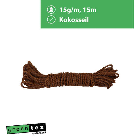 Kokosseil mittelstark 15g/m