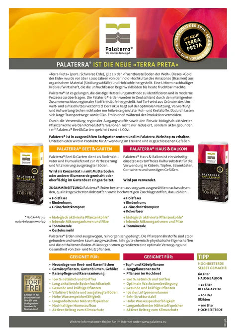 Aktions-Paket Pflanzerde 3+1