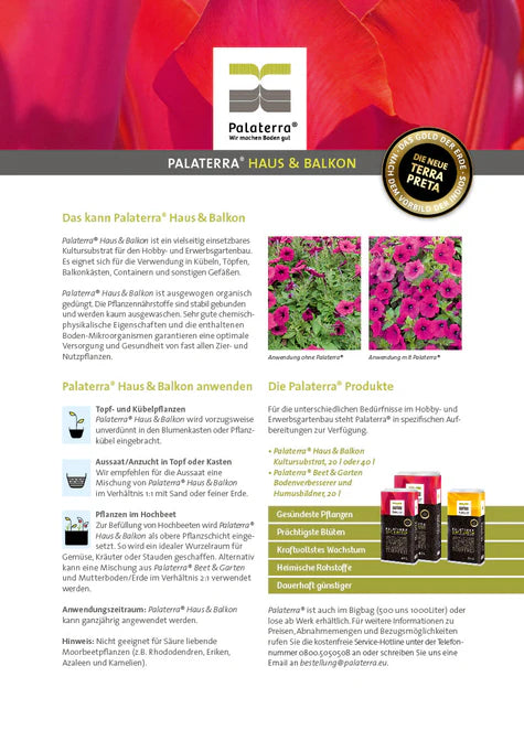 Aktions-Paket Pflanzerde 3+1