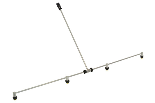 Birchmeier Sprühbalken Aluminium, max. 12 bar, schraubbar mit 4 Düsen (gelb)
