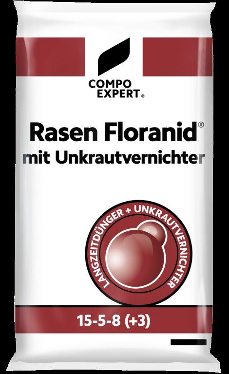 Rasen Floranid® mit Unkrautvernichter 15-5-8(+3+7)