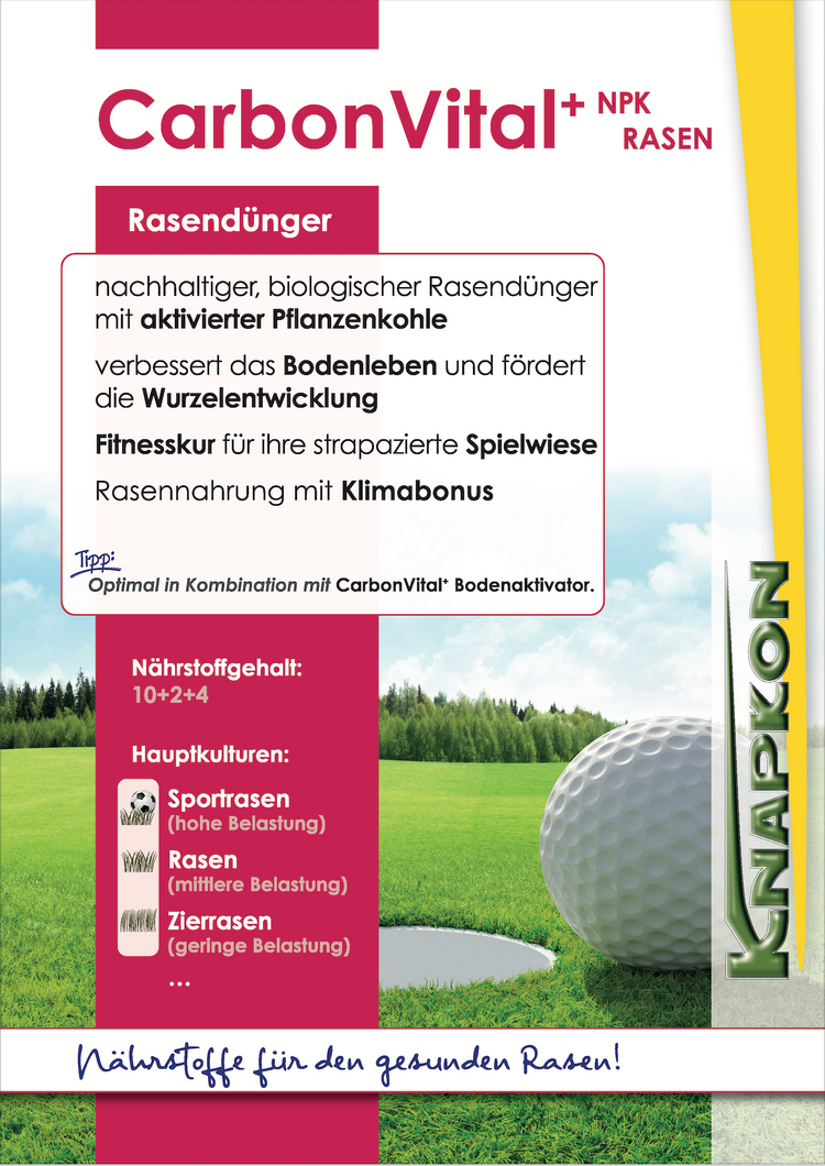 Knapkon Carbon Vital+ NPK Rasendünger