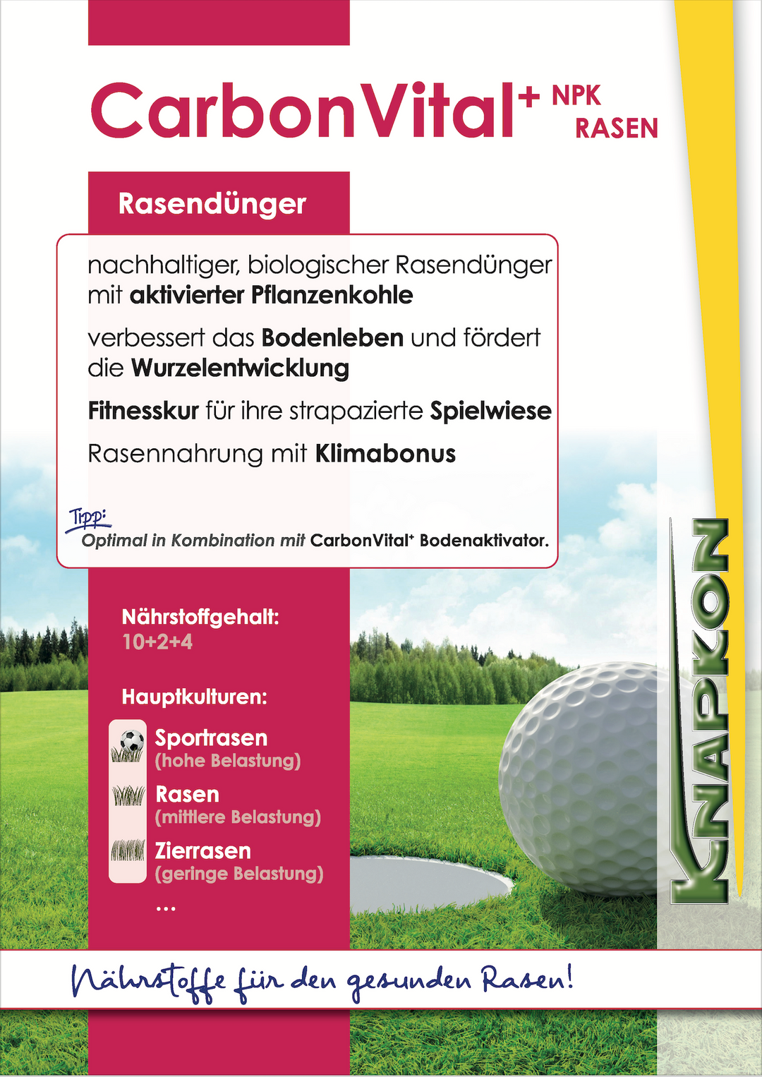 Sportica® K 30-0-10(+3) – Knapkon